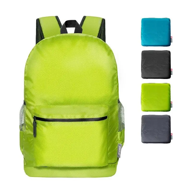 Packable foldable backpack